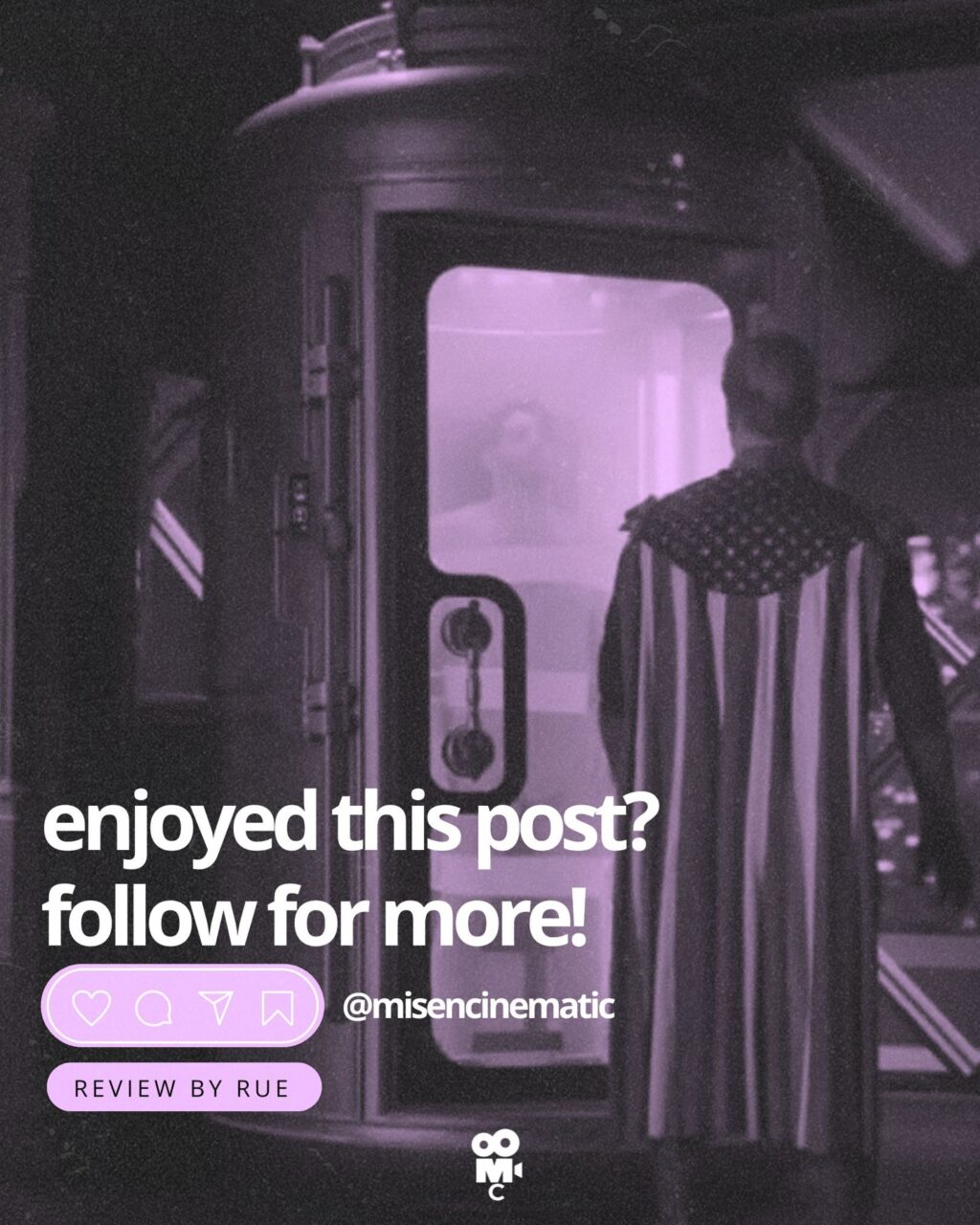 Instagram post from misencinematic. This post is in position 5.