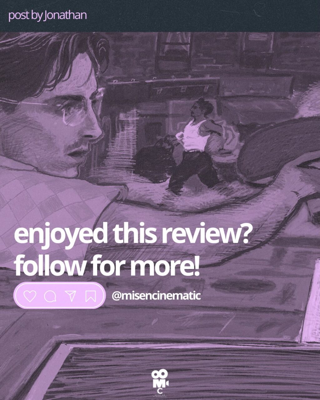 Instagram post from misencinematic. This post is in position 5.