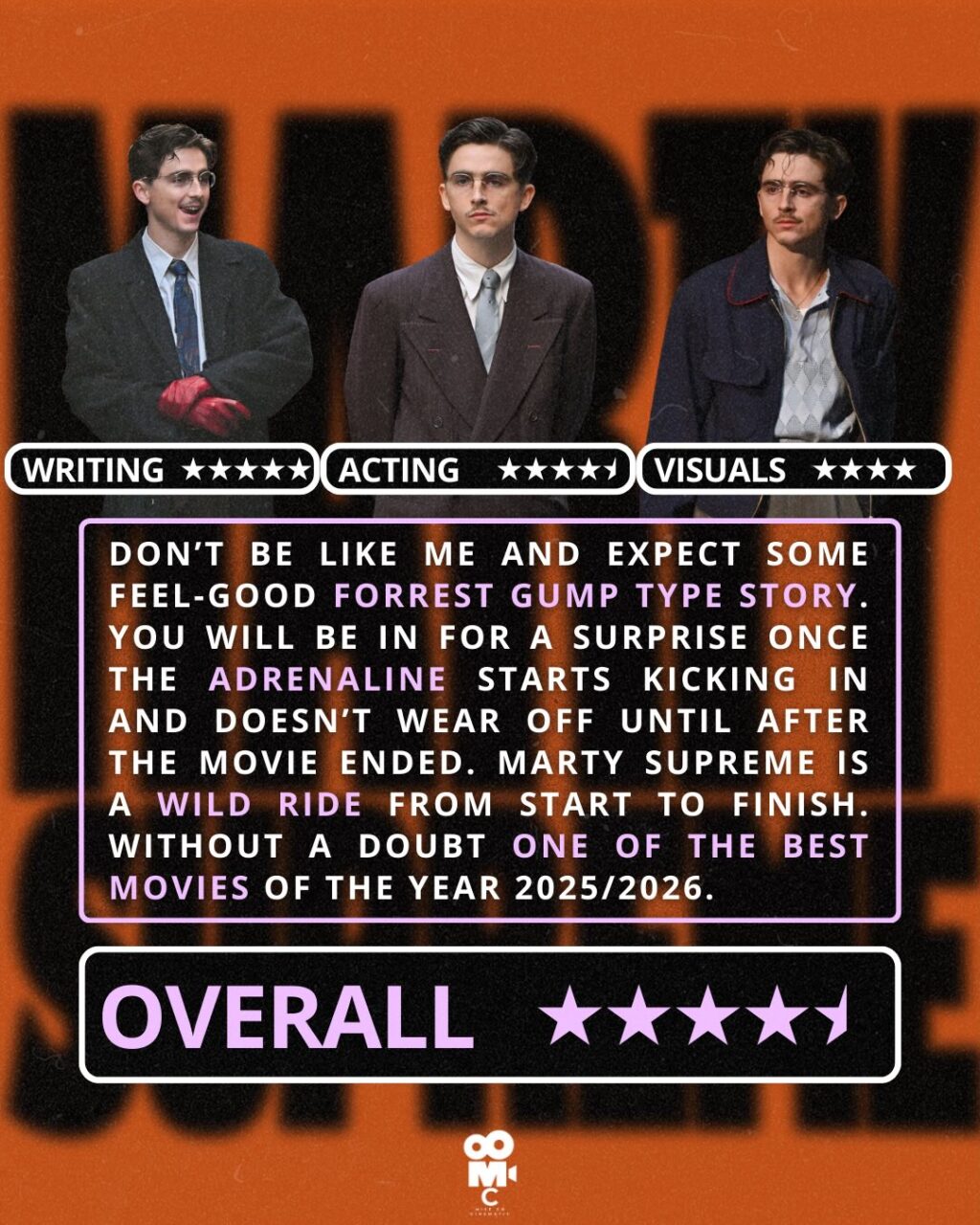 Instagram post from misencinematic. This post is in position 4.